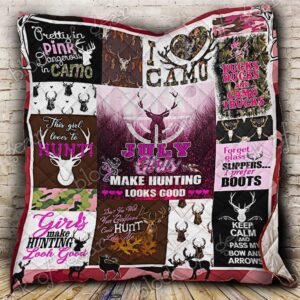 July Girls Hunting Quilt Pn522M7B  Quilt